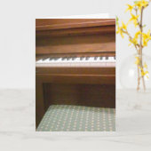 kaart "Play the Tune" Verjaardag (Gele Bloem)