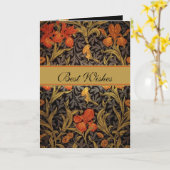 Kaart Print William Morris 3 (Gele Bloem)