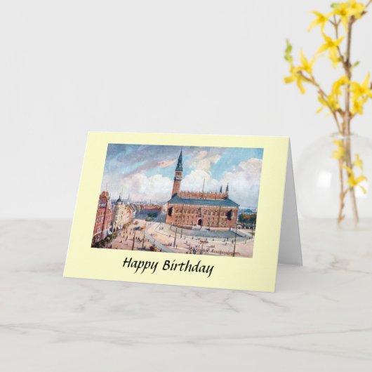 Kaart - Rådhuspladsen, Kopenhagen (Gele Bloem)