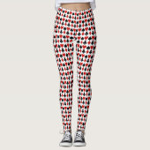 Kaart redt ontwerp alles-over-druk Leggings (Voorkant)