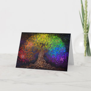 Kaart regenboogbomen