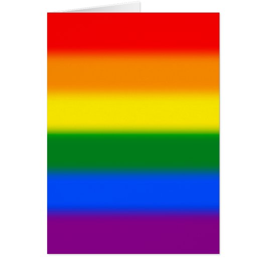 Kaart regenbooggradiënt (Voorkant)
