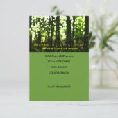 Kaart Reisbalk Waterverf bat Mitzvah Party (Staand voorkant)