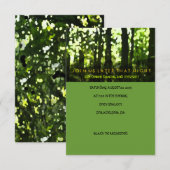 Kaart Reisbalk Waterverf bat Mitzvah Party (Voorkant / Achterkant)