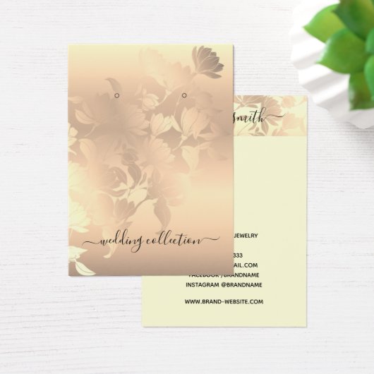 Kaart Romantic  Roze Blush (Bureau)