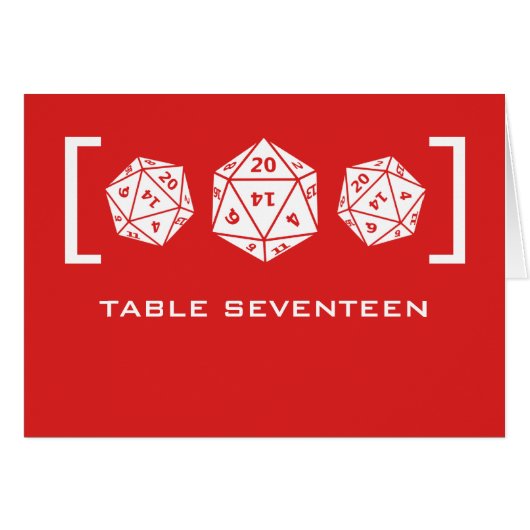 Kaart rood D20-dijtal (Voorkant Horizontaal)