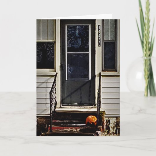 kaart "Rotting Pumpkin Awaits" (Voorkant)