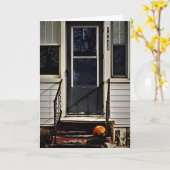 kaart "Rotting Pumpkin Awaits" (Gele Bloem)