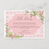 Kaart roze Chinoiserie - Details Enclosure - Trian (Voorkant)