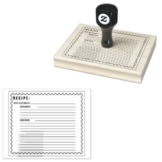 Kaart Rubberstempel ontvangen Rubberstempel