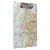 KAART: SCOTLAND KLEMBORD (Rechts)