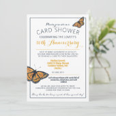 Kaart Shower - 50e Jubileum - Fotouitnodiging (Staand voorkant)