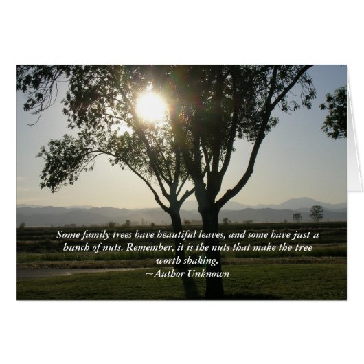 Kaart - Sommige familiebomen hebben mooie.. (Voorkant Horizontaal)