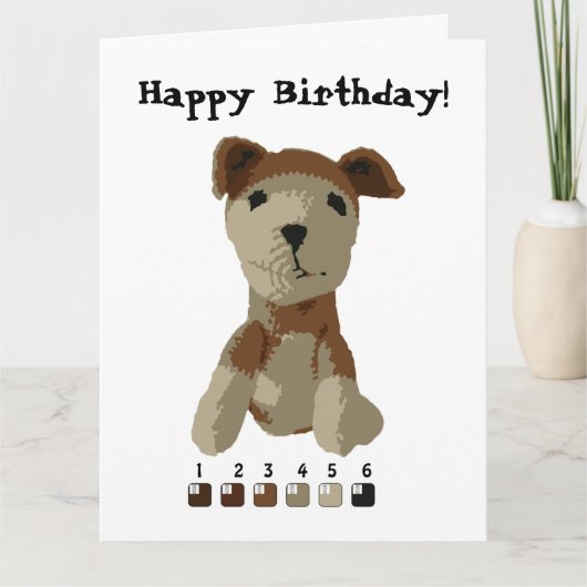 Kaart - Speelgoed Dog Verf op Aantal (Voorkant)