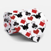 Kaart spelen Night Stropdas (Opgerold)