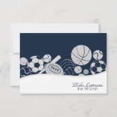 Kaart Sportcombo Response met keuzevrijheid voor i (Achterkant)