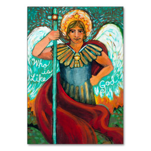  Kaart St. Michael Archangel Prayer