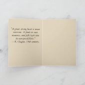 Kaart - Sterke hartcitaat van binnen (Binnen)