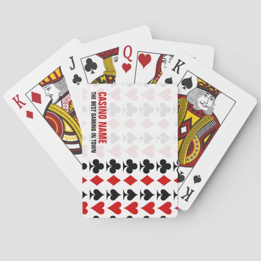 Kaart Suits, Casino, gamesector, speelkaarten (Achterkant)