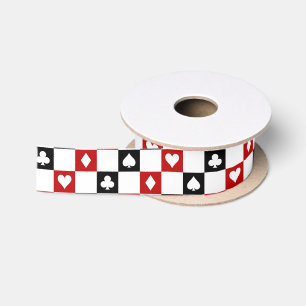 Kaart suti Gambling patroonlint Lint