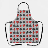 Kaart symbolen afspelen schort (Voorkant)