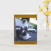 Kaart - Sympathy Card -PET (Gele Bloem)