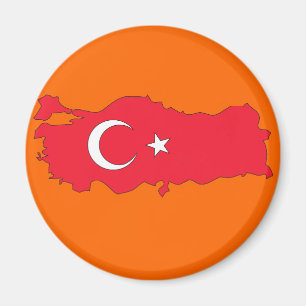 Kaart Turkije Magneet