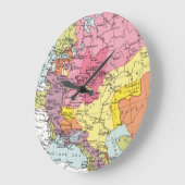 KAART: UITBREIDING VAN RUSLAND GROTE KLOK (Hoek)