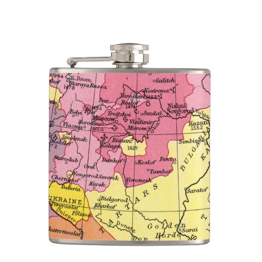 KAART: UITBREIDING VAN RUSLAND HEUPFLES (Voorkant)