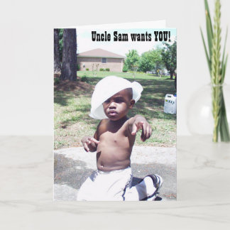 Kaart - Uncle Sam Wants You (spoofpot)