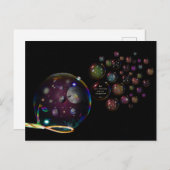 Kaart Universum Bellen met Rumi spreuk Verwonderen (Voorkant / Achterkant)