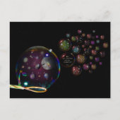 Kaart Universum Bellen met Rumi spreuk Verwonderen (Voorkant)