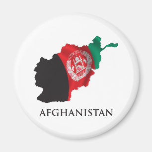 Kaart van Afghanistan Magneet