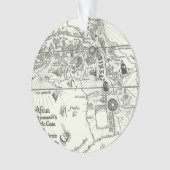 Kaart van Afrika | 1500 Ornament (voorkant)