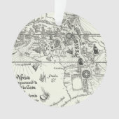 Kaart van Afrika | 1500 Ornament (voorkant)