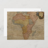 Kaart van Afrika | 1700 (Voorkant / Achterkant)