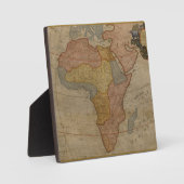 Kaart van Afrika | 1700 Fotoplaat (Voorkant)