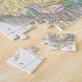  kaart van Afrika (1827) Legpuzzel (Zijkant)