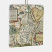 Kaart van Afrika en het Arabisch schiereiland Keramisch Ornament (Rechts)