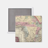 Kaart van Afrika Magneet (Voorkant / Achterkant)