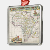Kaart van Afrika | Nova Africa Metalen Ornament (Links)