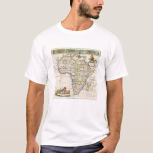 Kaart van Afrika Nova Africa T-shirt