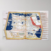 Kaart van Afrika Poster (Voorkant)