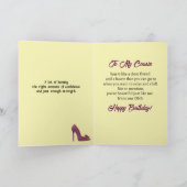 Kaart van Afrikaanse Amerikaanse mooie neef van Bi (Binnen)