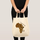 Kaart van Afrikaanse Canvas tas (Voorkant (product))