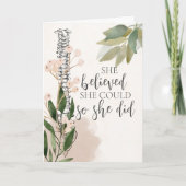 Kaart van Afstuderen van de wervelkolom, Kaart van (Voorkant)