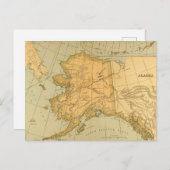  kaart van Alaska (1894) (Voorkant / Achterkant)