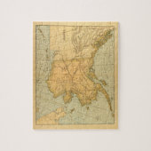  kaart van Alaska (1894) Legpuzzel (Verticaal)