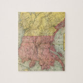  kaart van Alaska en Canada (1901) Legpuzzel (Verticaal)