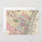  kaart van Albany NY (1874) (Voorkant / Achterkant)